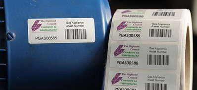 Durable Asset ID Barcode Labels