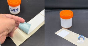 Cover-up Labels for laboratory